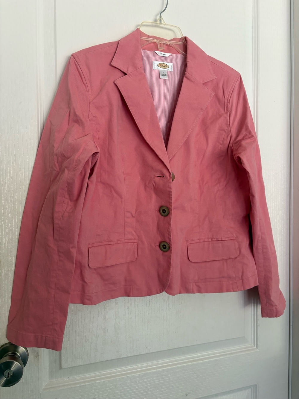 Talbots Stretch Coat Jacket Blazer size 12